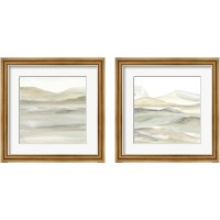 Framed Valleyscape Green 2 Piece Framed Art Print Set