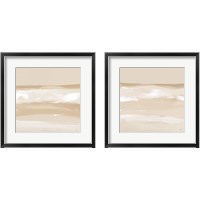 Framed 'Neutral Slate 2 Piece Framed Art Print Set' border=