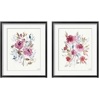 Framed Soft Bouquet 2 Piece Framed Art Print Set