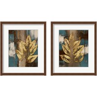 Framed 'Golden Force 2 Piece Framed Art Print Set' border=