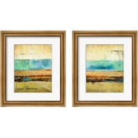 Framed 'Rain  2 Piece Framed Art Print Set' border=