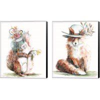Framed Enchanted Animal 2 Piece Canvas Print Set