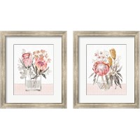 Framed 'Petal Passion 2 Piece Framed Art Print Set' border=