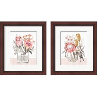 Framed 'Petal Passion 2 Piece Framed Art Print Set' border=