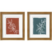 Framed 'Porch Plant 2 Piece Framed Art Print Set' border=