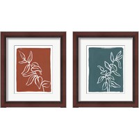 Framed 'Porch Plant 2 Piece Framed Art Print Set' border=