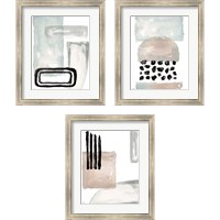 Framed 'Another Place 3 Piece Framed Art Print Set' border=
