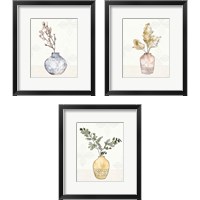 Framed 'Fresh Farmhouse 3 Piece Framed Art Print Set' border=