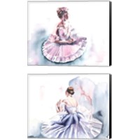 Framed Ballet 2 Piece Canvas Print Set