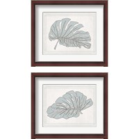 Framed Tropical Monstera 2 Piece Framed Art Print Set