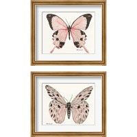 Framed Butterfly 2 Piece Framed Art Print Set