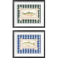 Framed Framed Lake Fish 2 Piece Framed Art Print Set