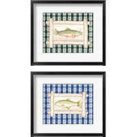 Framed Framed Lake Fish 2 Piece Framed Art Print Set