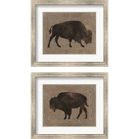 Framed Buffalo Impression 2 Piece Framed Art Print Set