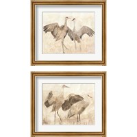 Framed Sandhill Cranes 2 Piece Framed Art Print Set