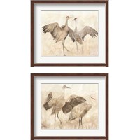 Framed Sandhill Cranes 2 Piece Framed Art Print Set