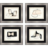 Framed 'From Emily's Closet 4 Piece Framed Art Print Set' border=