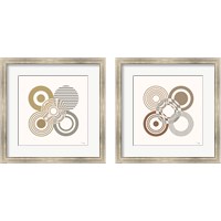 Framed Deco Retro earth 2 Piece Framed Art Print Set