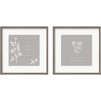 Framed Simple Nature 2 Piece Framed Art Print Set