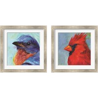 Framed Field Birds 2 Piece Framed Art Print Set