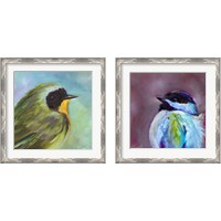 Framed 'Field Birds 2 Piece Framed Art Print Set' border=