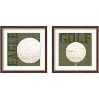 Framed Golf Days 2 Piece Framed Art Print Set