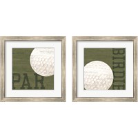 Framed Golf Days 2 Piece Framed Art Print Set