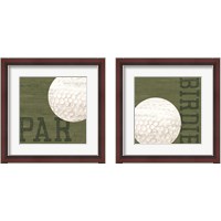 Framed Golf Days 2 Piece Framed Art Print Set