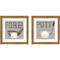 Framed Golf Days 2 Piece Framed Art Print Set