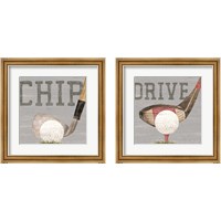 Framed Golf Days 2 Piece Framed Art Print Set