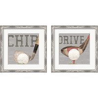 Framed Golf Days 2 Piece Framed Art Print Set