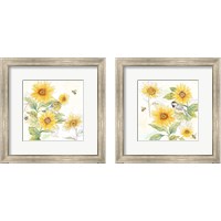 Framed 'Be My Sunshine 2 Piece Framed Art Print Set' border=