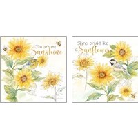 Framed Be My Sunshine 2 Piece Art Print Set