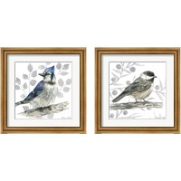 Framed Backyard Birds 2 Piece Framed Art Print Set