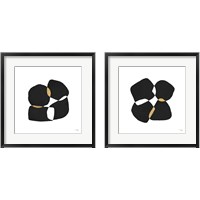 Framed Noir & Blanc 2 Piece Framed Art Print Set