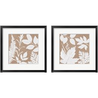 Framed 'Leaves of Inspiration 2 Piece Framed Art Print Set' border=