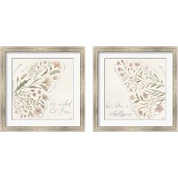 Framed Wildflower Vibes 2 Piece Framed Art Print Set