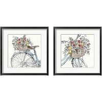 Framed Farmhouse Flea Market Bike 2 Piece Framed Art Print Set
