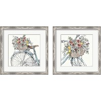 Framed Farmhouse Flea Market Bike 2 Piece Framed Art Print Set