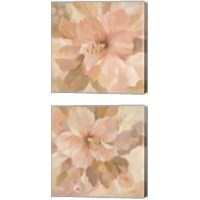 Framed 'Sweet Boho Flower 2 Piece Canvas Print Set' border=