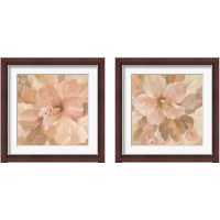 Framed 'Sweet Boho Flower 2 Piece Framed Art Print Set' border=