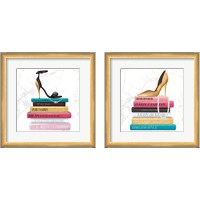 Framed Paris Style Marble 2 Piece Framed Art Print Set