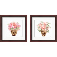 Framed 'Luxe Bouquet 2 Piece Framed Art Print Set' border=