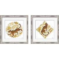 Framed Big Cat Beauty 2 Piece Framed Art Print Set