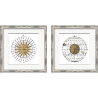 Framed Solar Globe 2 Piece Framed Art Print Set