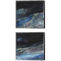 Framed 'Flow 2 Piece Canvas Print Set' border=