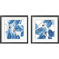 Framed Indigo Neutrals 2 Piece Framed Art Print Set