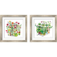 Framed Greenhouse Blooming 2 Piece Framed Art Print Set
