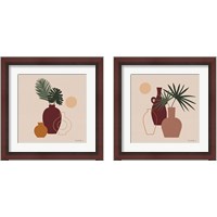 Framed 'Mod Vessels 2 Piece Framed Art Print Set' border=