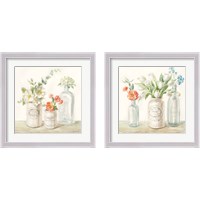 Framed Marmalade Flowers 2 Piece Framed Art Print Set